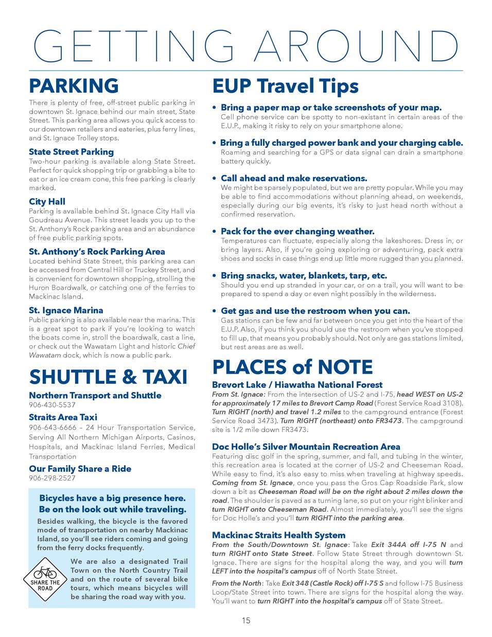 Experience St. Ignace - Guest Travel Guide 2023 - page 15