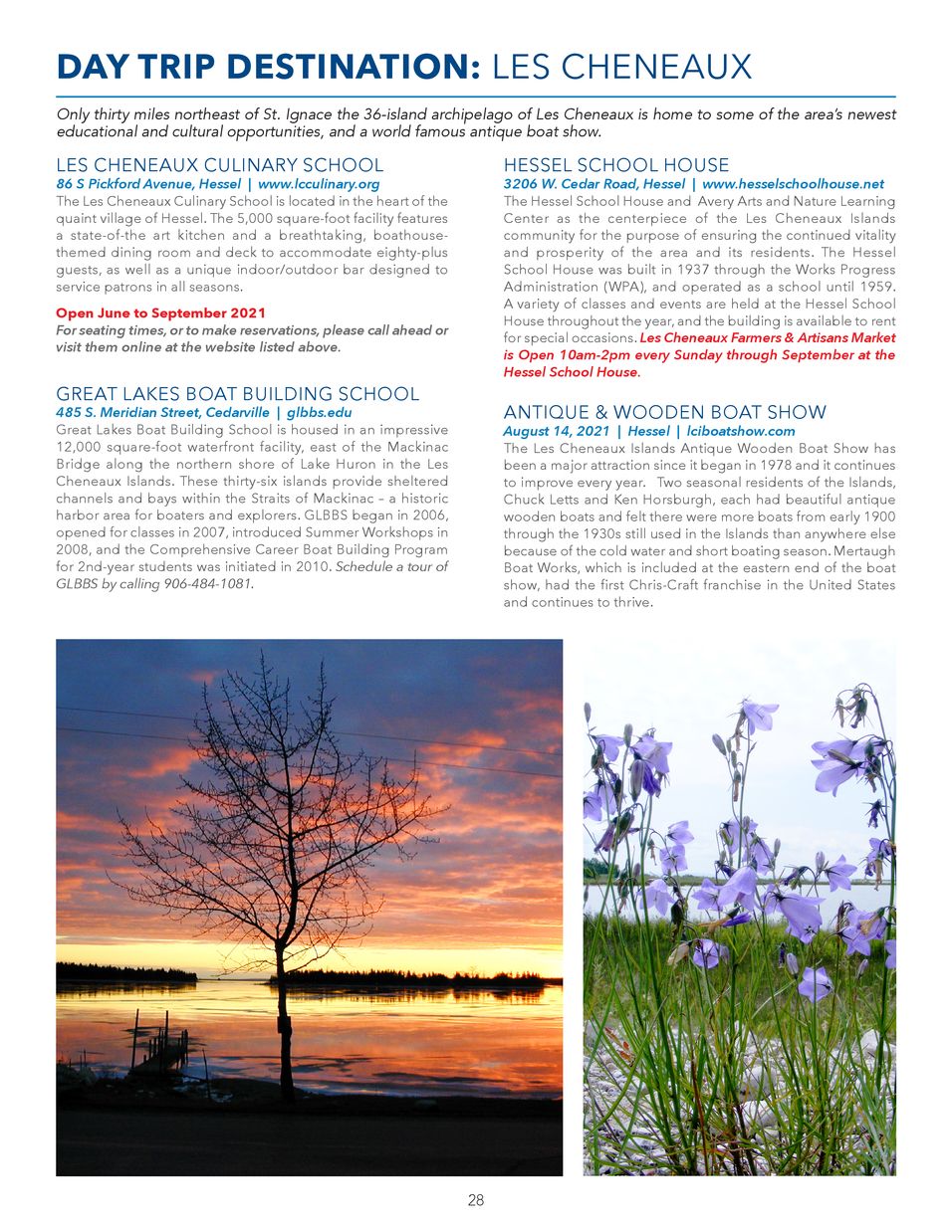 Experience St. Ignace - Guest Travel Guide 2023 - page 28