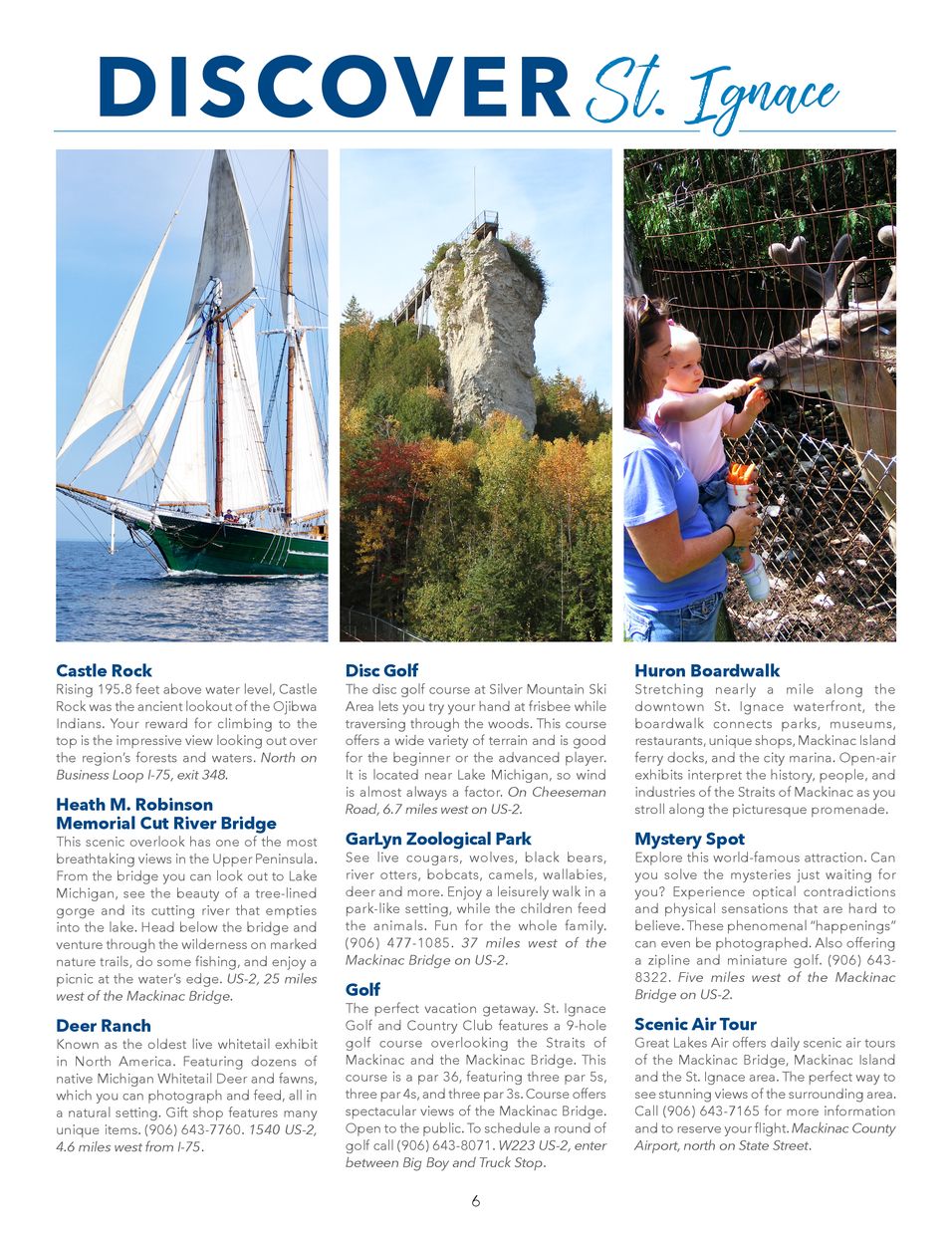 Experience St. Ignace - Guest Travel Guide 2023 - page 6