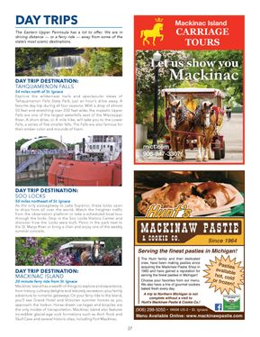 Experience St. Ignace - Guest Travel Guide 2023 - page 27
