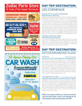 Experience St. Ignace - Guest Travel Guide 2023 - page 29