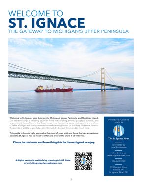 Experience St. Ignace - Guest Travel Guide 2023 - page 3