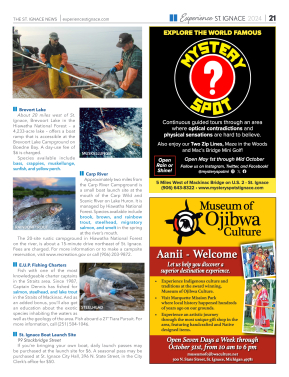 Experience St. Ignace - Guest Travel Guide 2024 - page 21