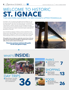 Experience St. Ignace - Guest Travel Guide 2024 - page 4