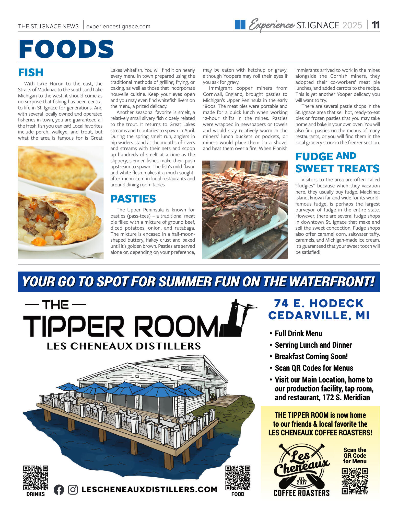 Experience St. Ignace - Guest Travel Guide 2025 - page 11