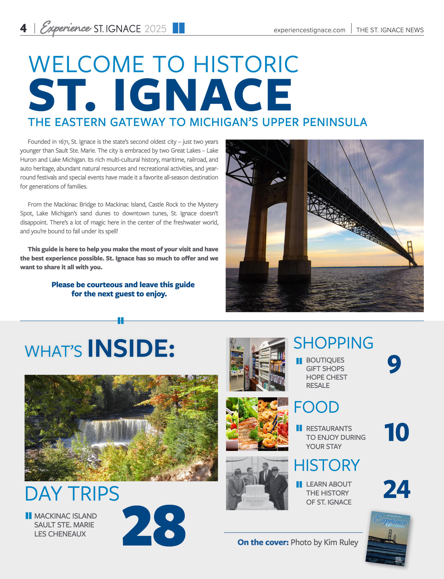 Experience St. Ignace - Guest Travel Guide 2025 - page 4