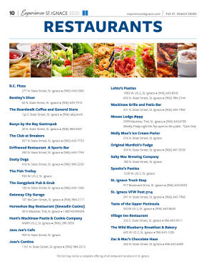 Experience St. Ignace - Guest Travel Guide 2025 - page 10