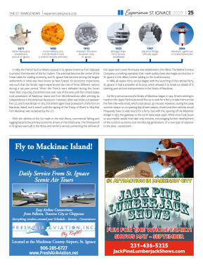 Experience St. Ignace - Guest Travel Guide 2025 - page 25