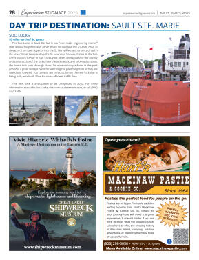Experience St. Ignace - Guest Travel Guide 2025 - page 28