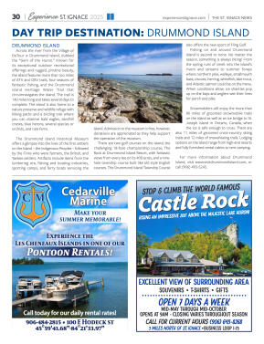 Experience St. Ignace - Guest Travel Guide 2025 - page 30