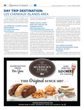Experience St. Ignace - Guest Travel Guide 2025 - page 34