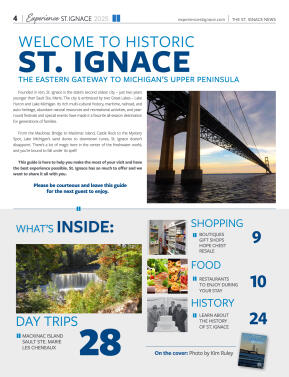 Experience St. Ignace - Guest Travel Guide 2025 - page 4